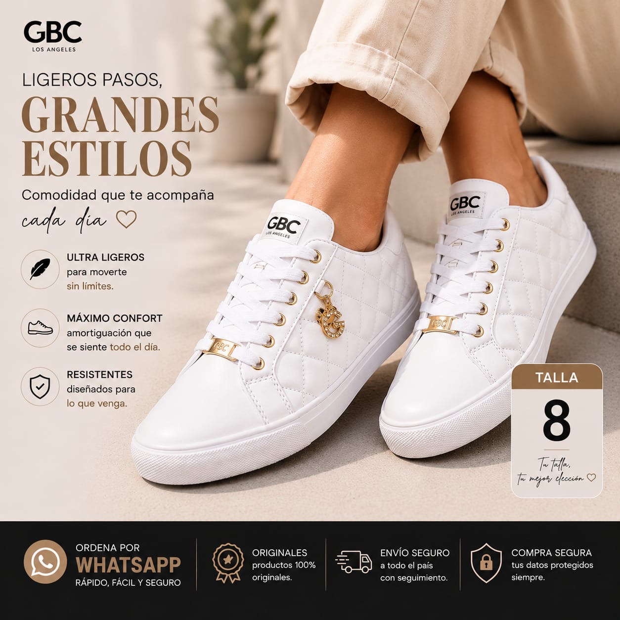 Reebok Ivory Gold
